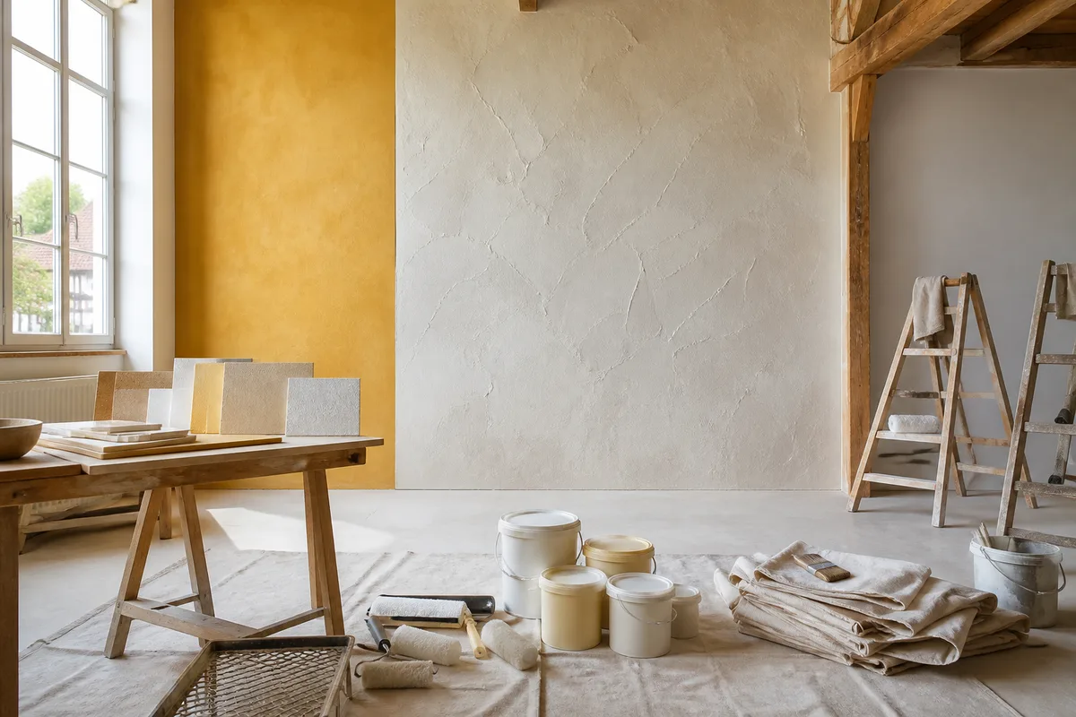 Papier peint, enduit décoratif ou peinture : comment choisir