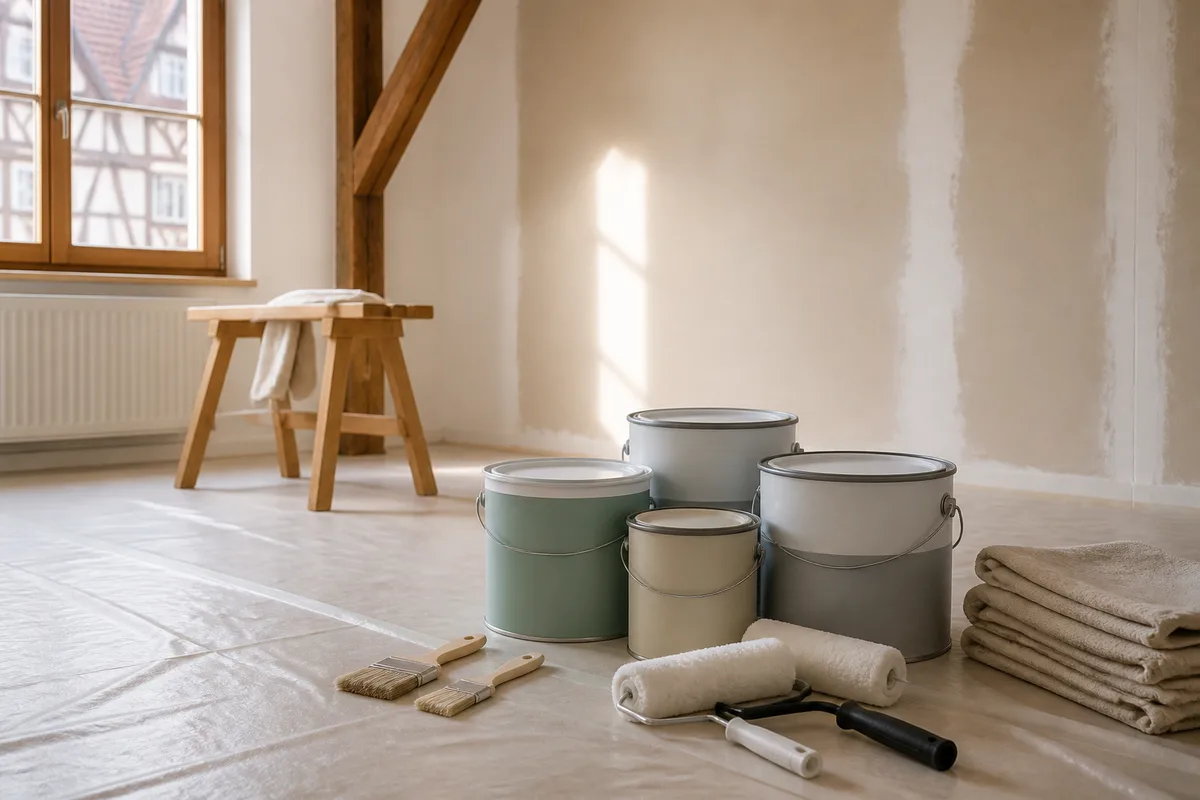 Peinture intérieure : choisir mat, satin ou velours